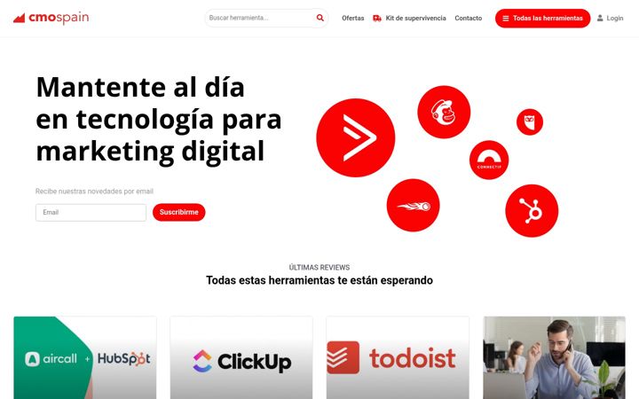 Screenshot of cmospain.com