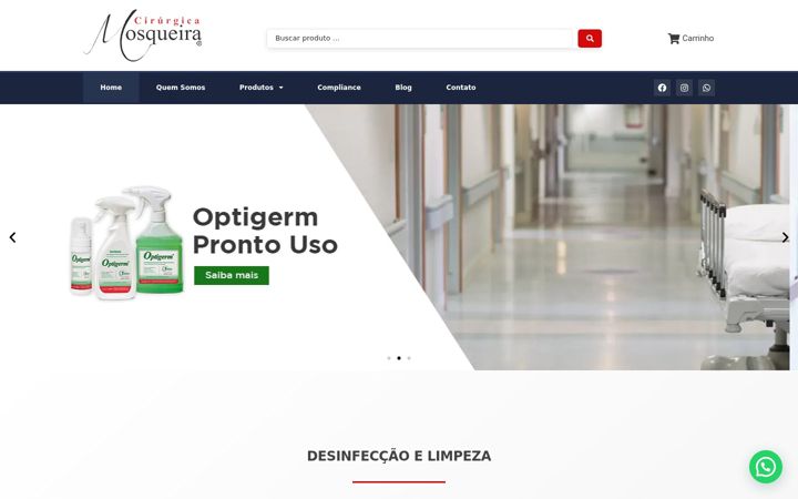 Captura de ecrã de cmosqueira.com.br