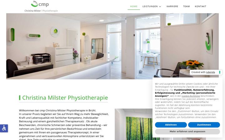 Screenshot of cmp-bruehl.de