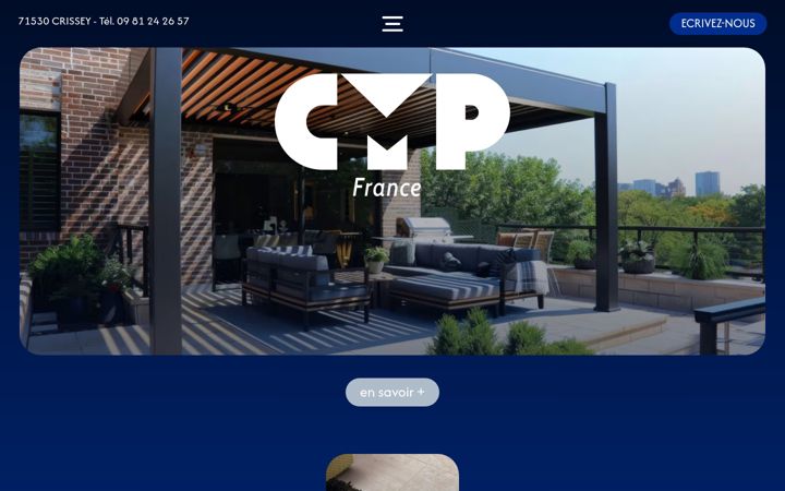 Screenshot of cmp-france.fr
