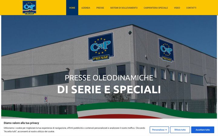Screenshot of cmp-presse.it