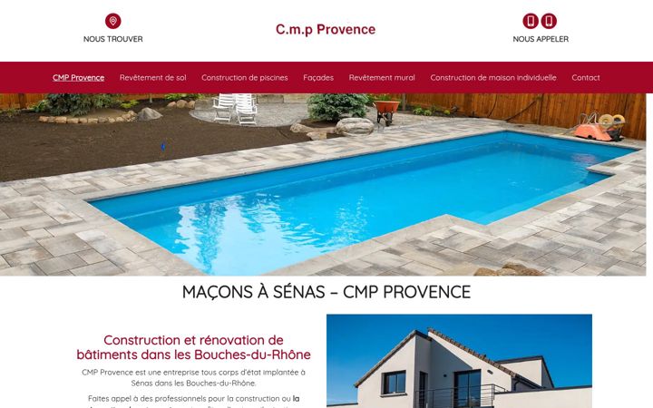 Screenshot of cmp-provence.fr