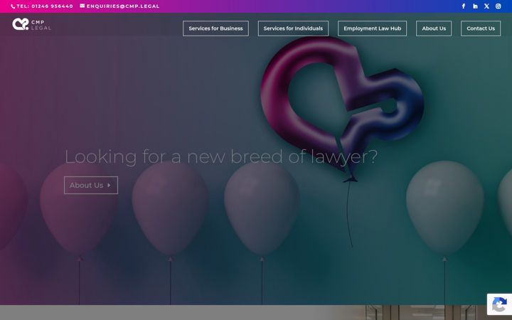 Screenshot of cmp.legal