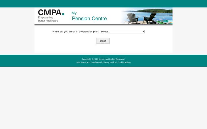 Screenshot of cmpapension.org