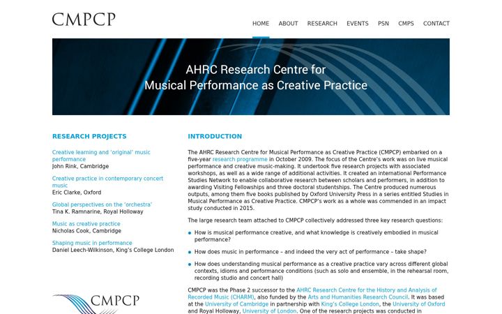 Ekrano kopija cmpcp.ac.uk