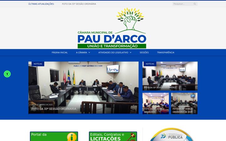 Zrzut ekranu cmpd.pa.gov.br