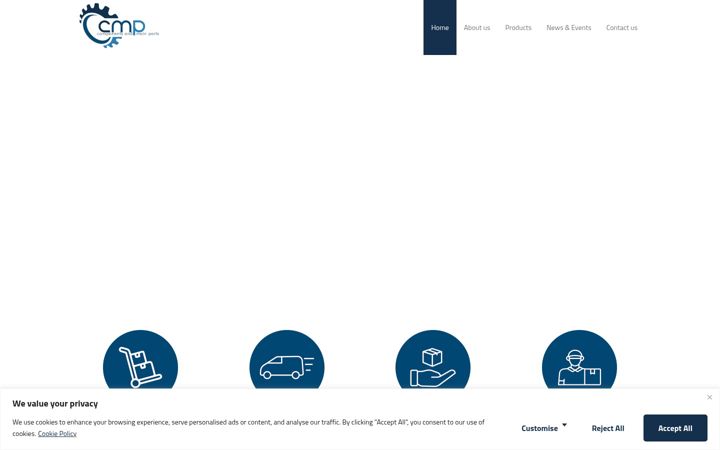 Screenshot of cmpdistribution.com