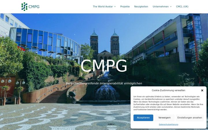 Screenshot of cmpg.io