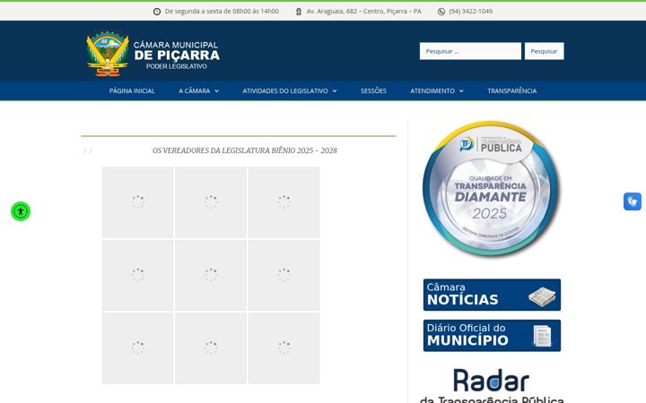 Zrzut ekranu cmpicarra.pa.gov.br