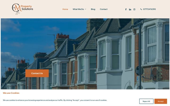 Screenshot of cmpropertysolutions.com
