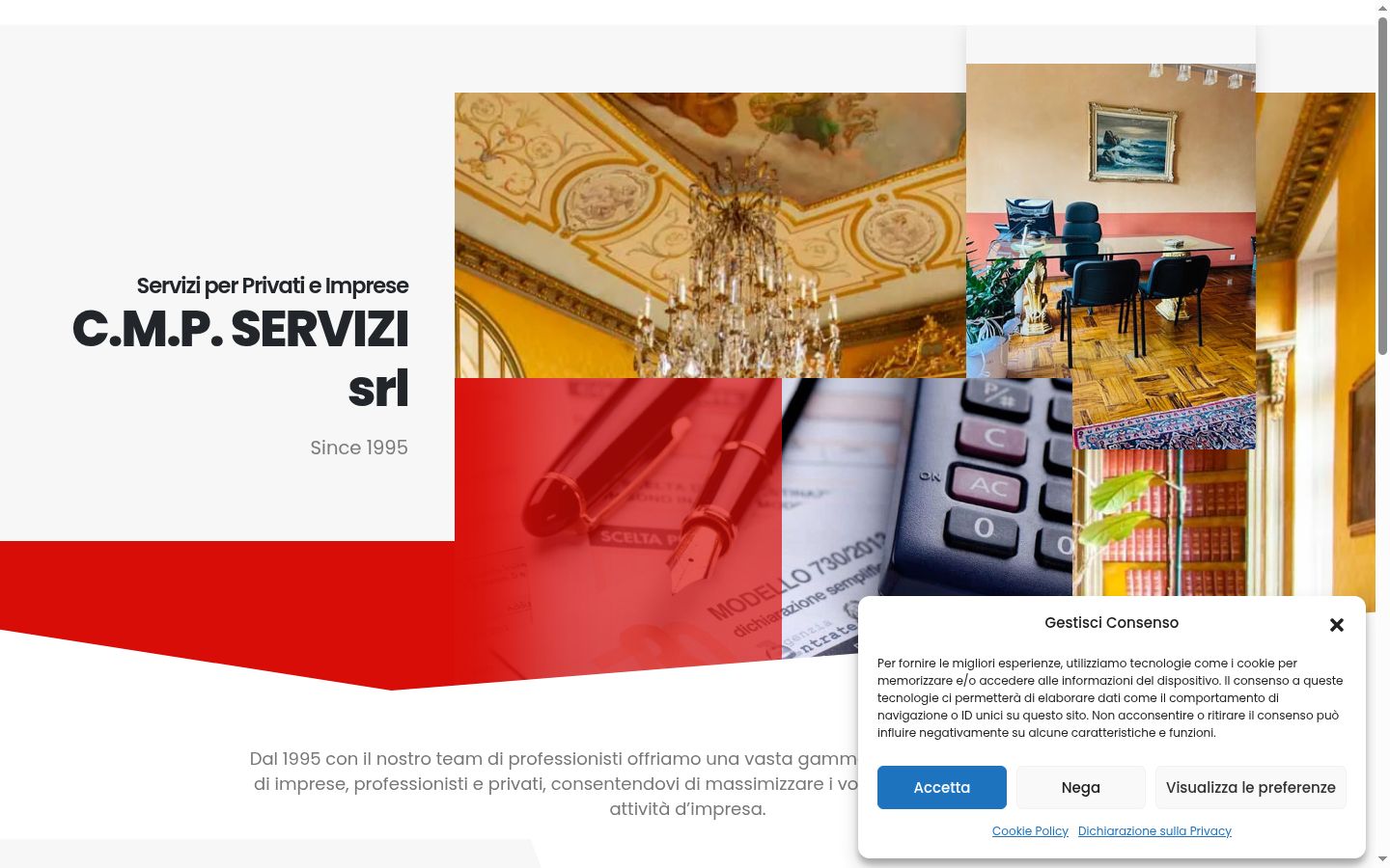Screenshot tal-banner tal-kunsens muri qabel kwalunkwe interazzjoni