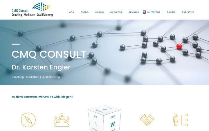 Screenshot of cmq-consult.de