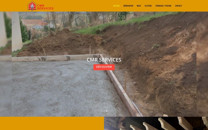 Screenshot of cmr-services.com