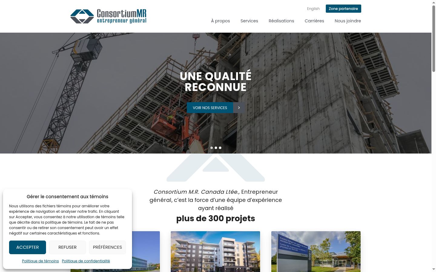 Screenshot tal-banner tal-kunsens muri qabel kwalunkwe interazzjoni
