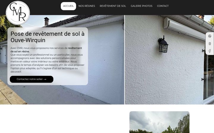 Screenshot of cmresine.fr