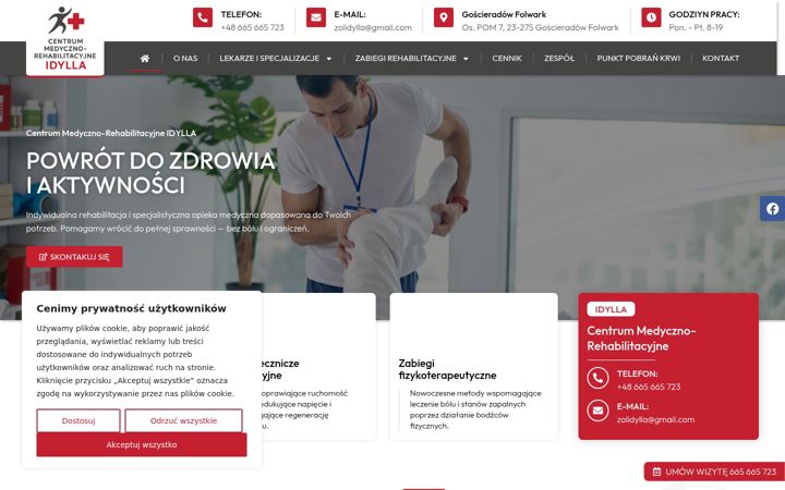 Posnetek zaslona cmridylla.pl