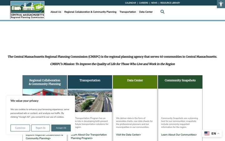 Screenshot of cmrpc.org