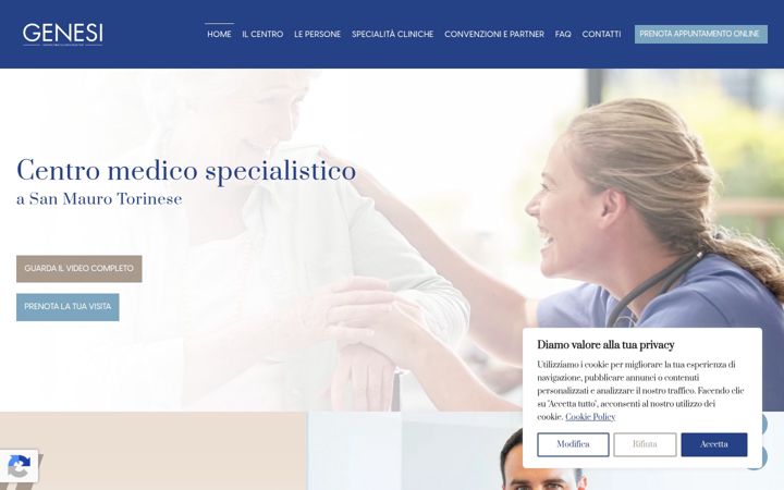 Screenshot of cms-genesi.com