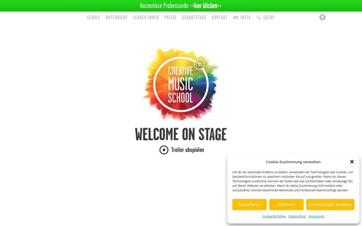 Screenshot of cms-musikschule.de