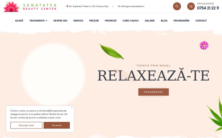 Screenshot of cmsanatatea.ro
