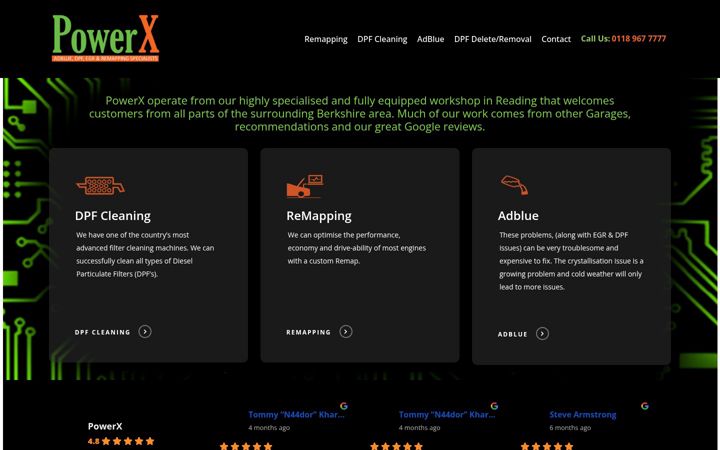 Screenshot of cmsgarages.co.uk