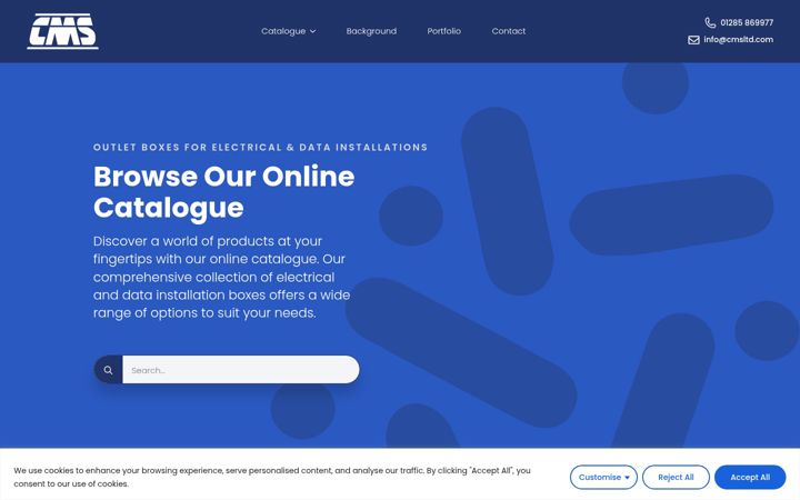 Screenshot of cmsltd.com