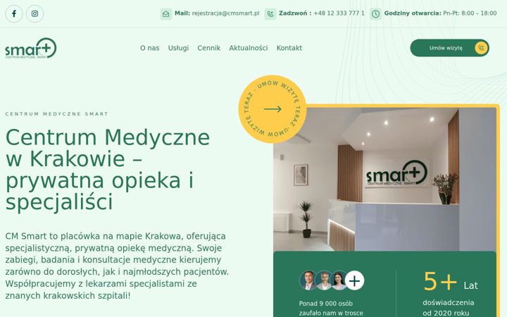 Screenshot ta' cmsmart.pl