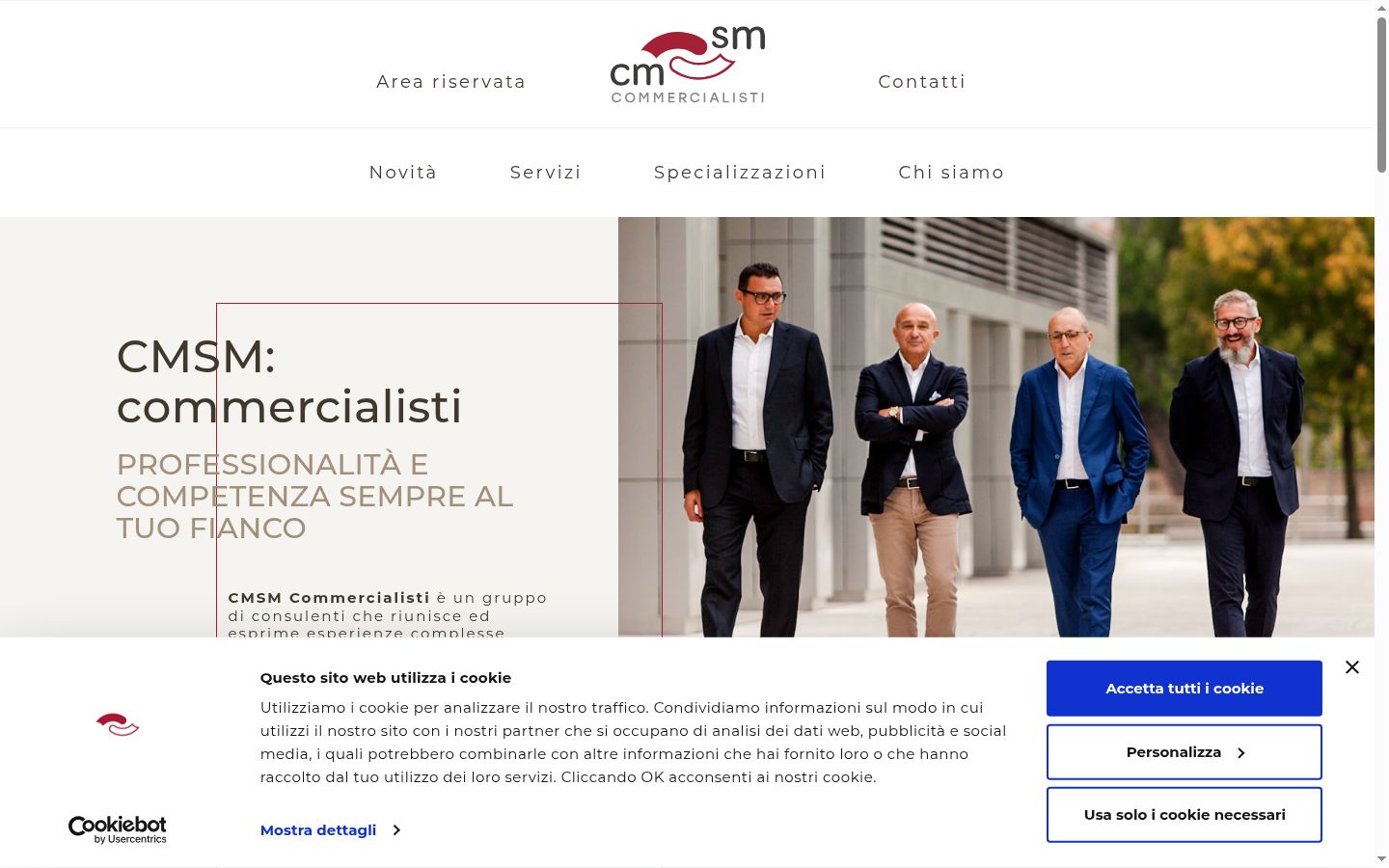 Screenshot tal-banner tal-kunsens muri qabel kwalunkwe interazzjoni