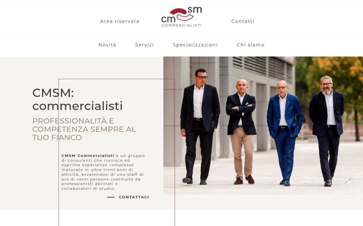 Skærmbillede af cmsmcommercialisti.it