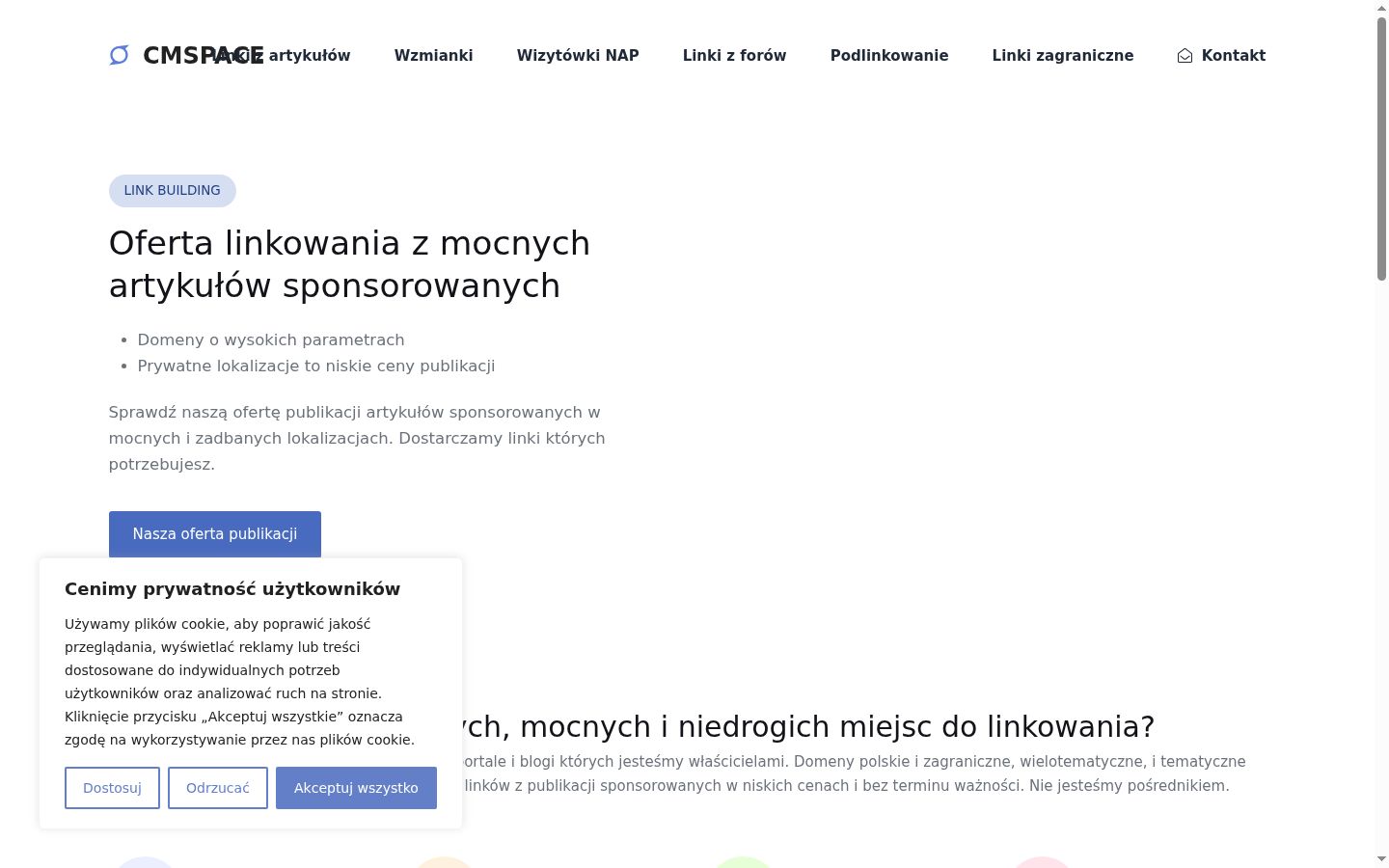 Screenshot tal-banner tal-kunsens muri qabel kwalunkwe interazzjoni