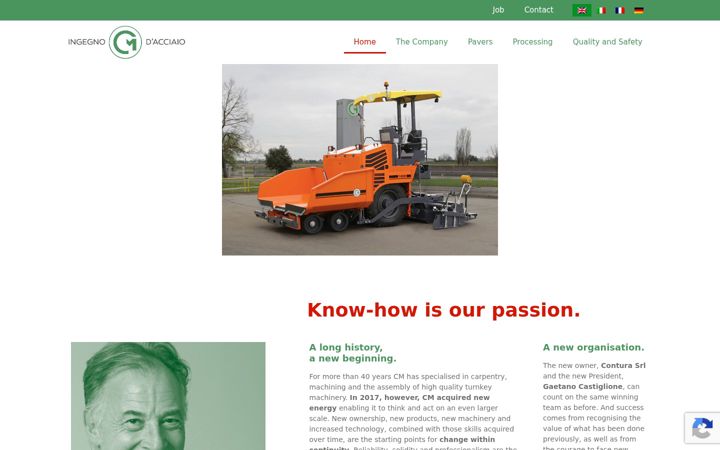 Screenshot of cmsrl.com
