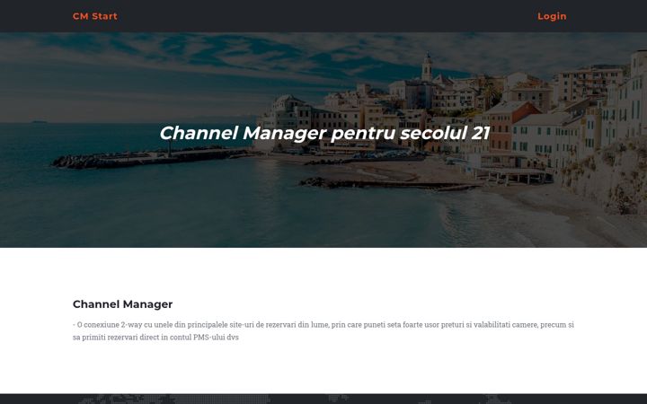 Screenshot of cmstart.ro