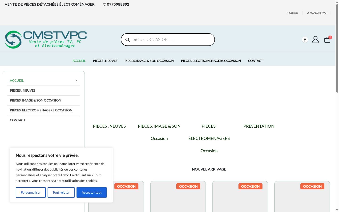 Zrzut ekranu banera zgody wyświetlanego przed jakąkolwiek interakcją