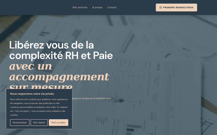 Screenshot of cmt-rh.fr