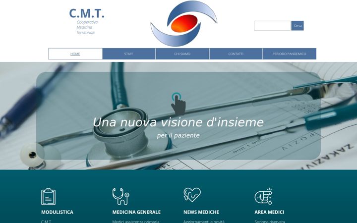 Screenshot of cmtsoresina.it