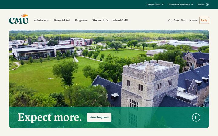 Screenshot ta' cmu.ca