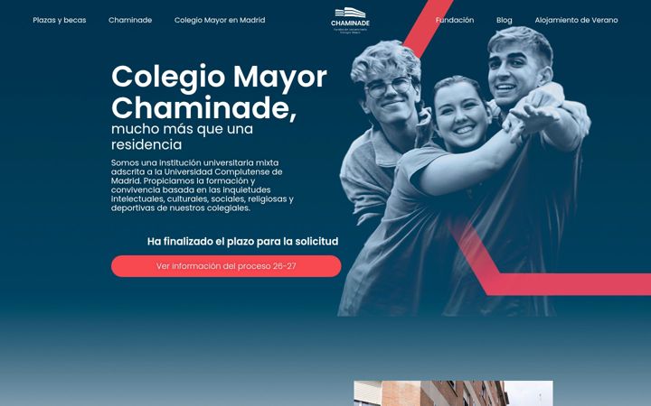 Screenshot di cmuchaminade.com