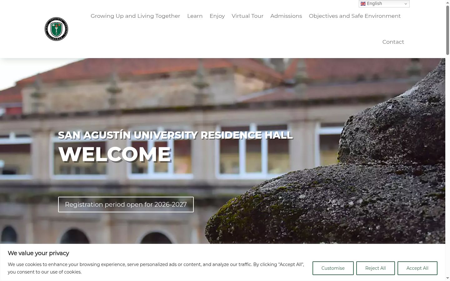Screenshot des Einwilligungsbanners vor jeglicher Interaktion