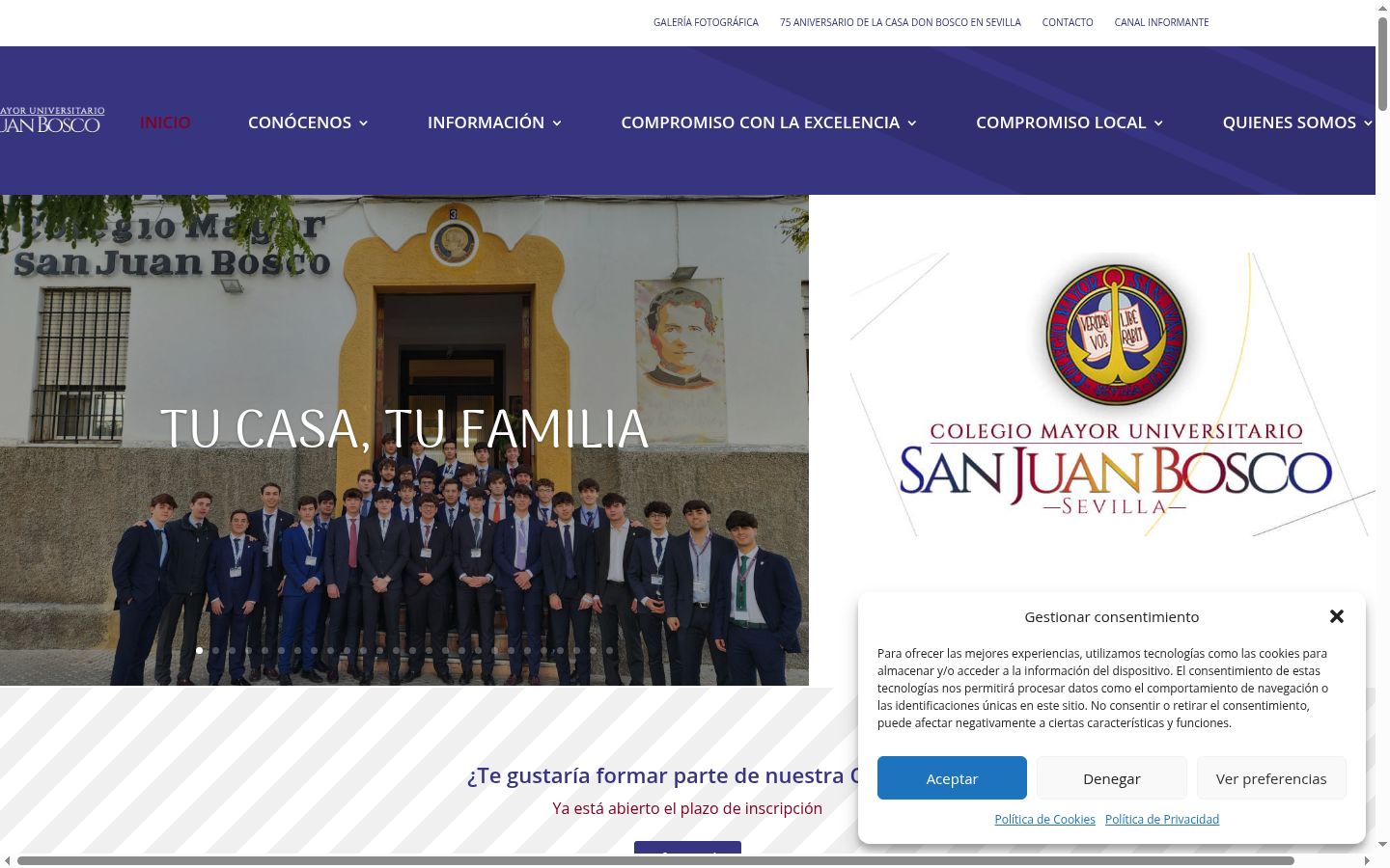 Sutikimo reklamjuostės, rodytos prieš bet kokią sąveiką, ekrano kopija
