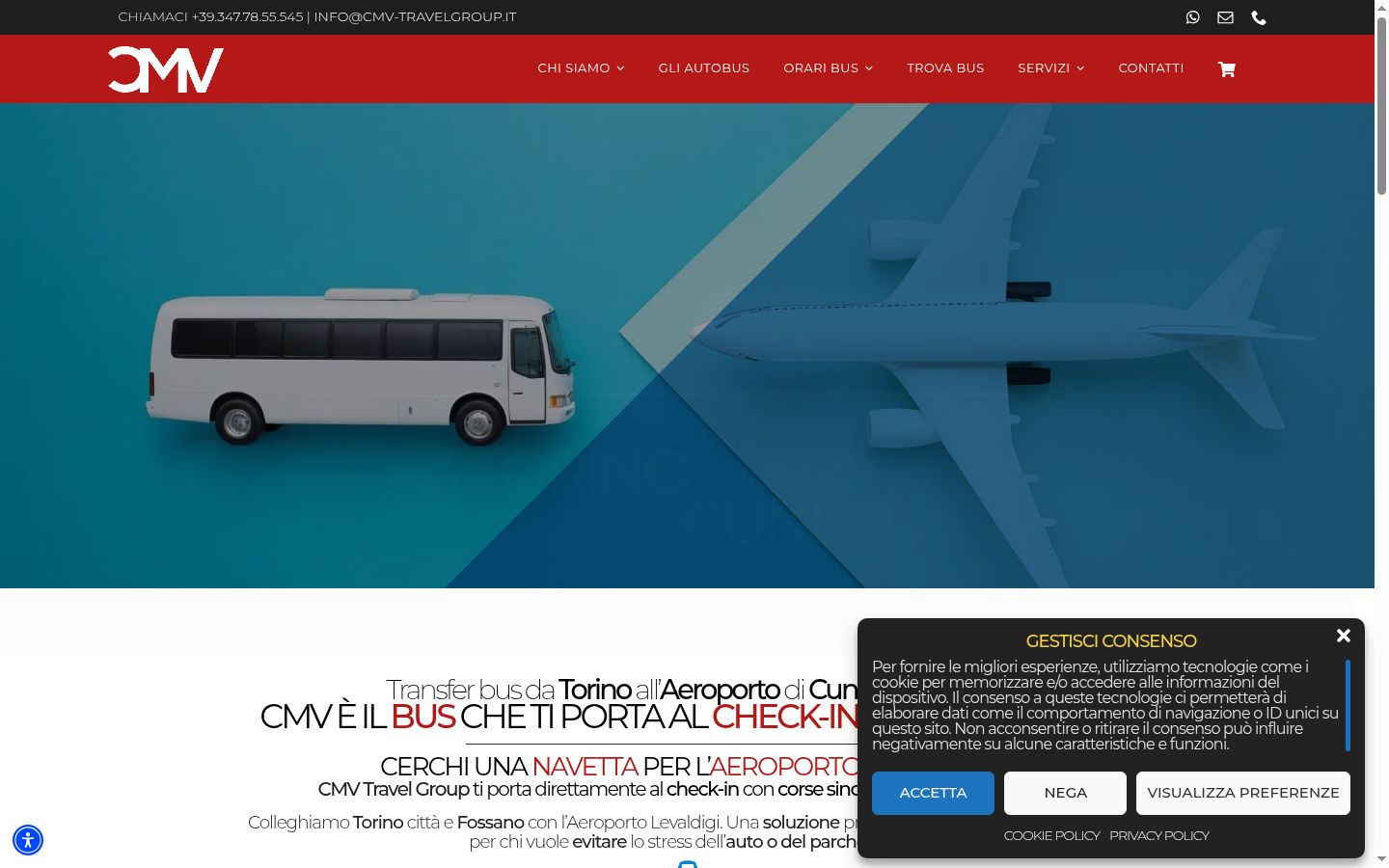 Screenshot des Einwilligungsbanners vor jeglicher Interaktion