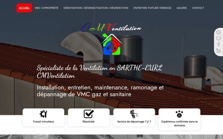 Ekrānuzņēmums no cmventilation.fr