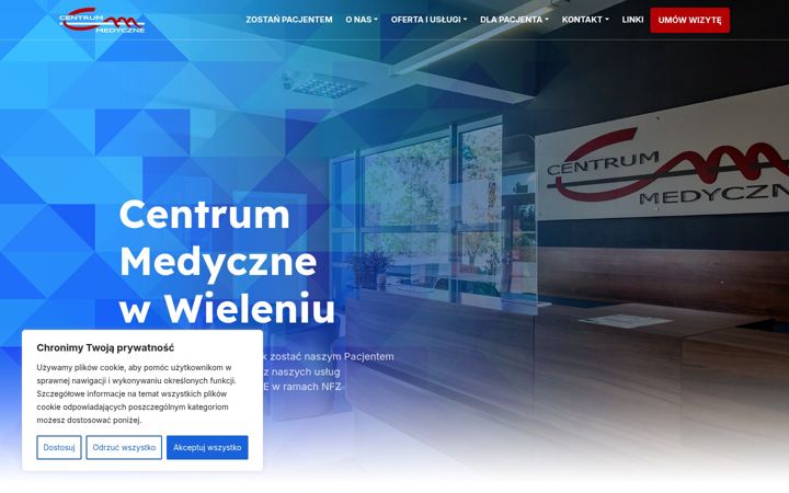 Screenshot of cmwielen.pl