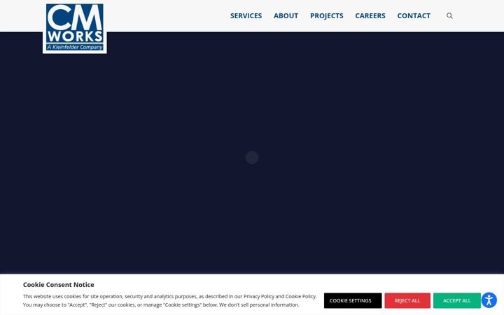 Screenshot of cmworks-us.com