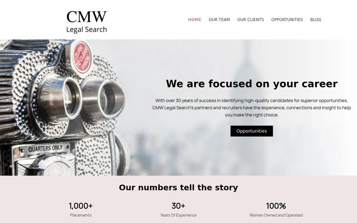Screenshot of cmwsearch.com