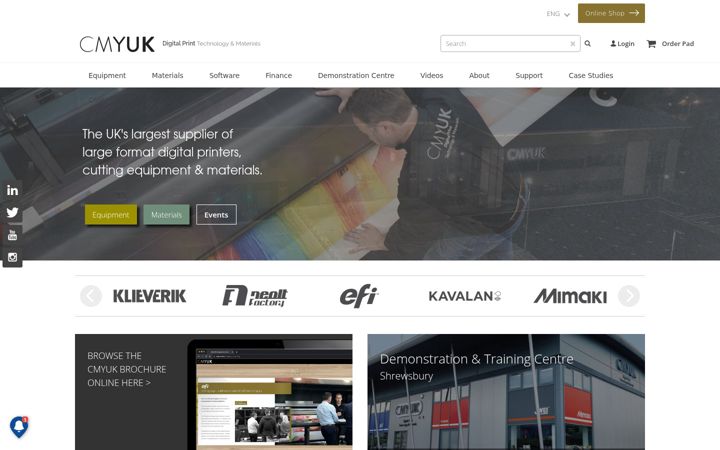 Screenshot of cmyuk.com