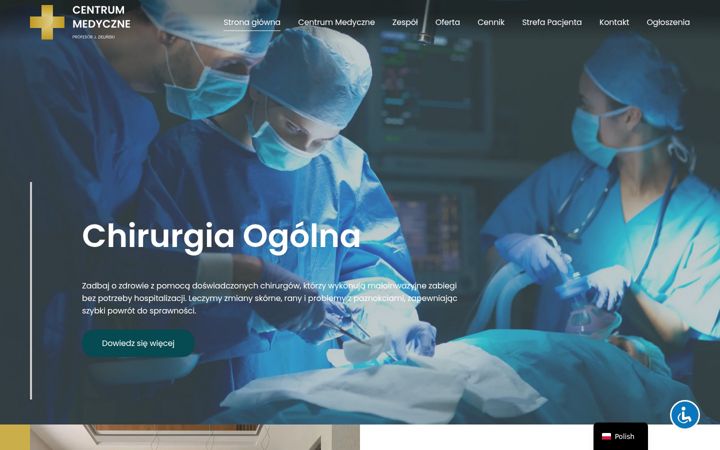 Screenshot of cmzielinski.pl