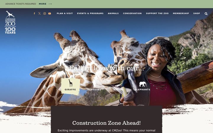Screenshot of cmzoo.org