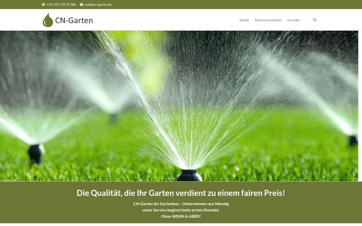 Screenshot of cn-garten.de