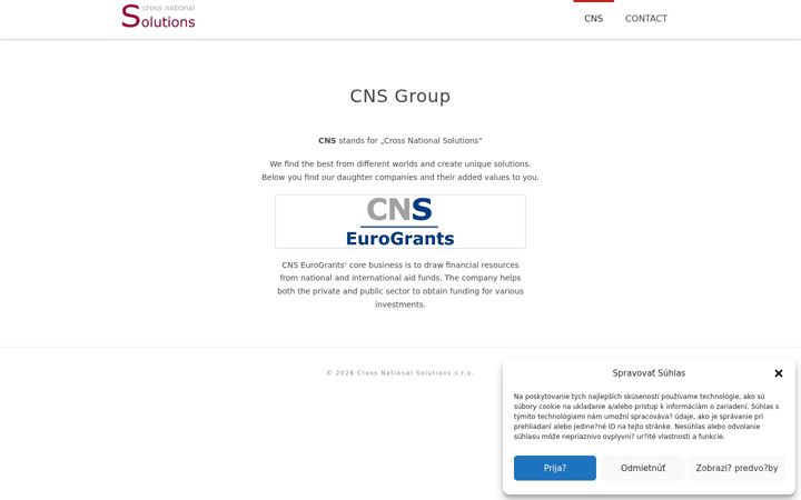 Screenshot of cn-s.eu