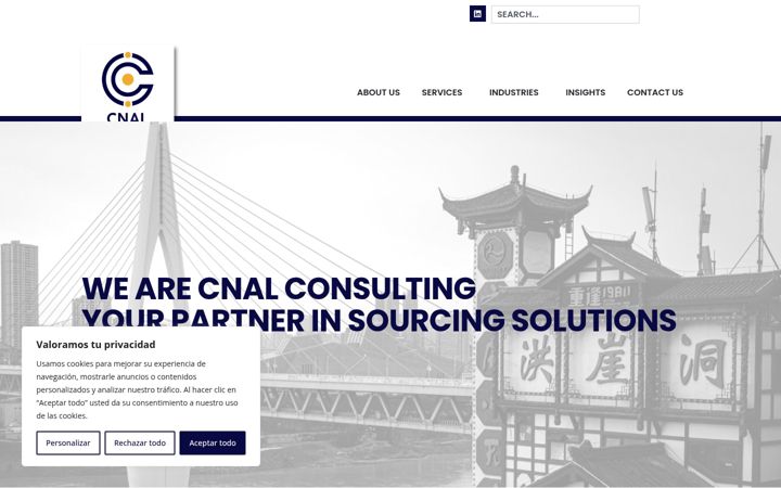 Screenshot of cnal-consulting.com